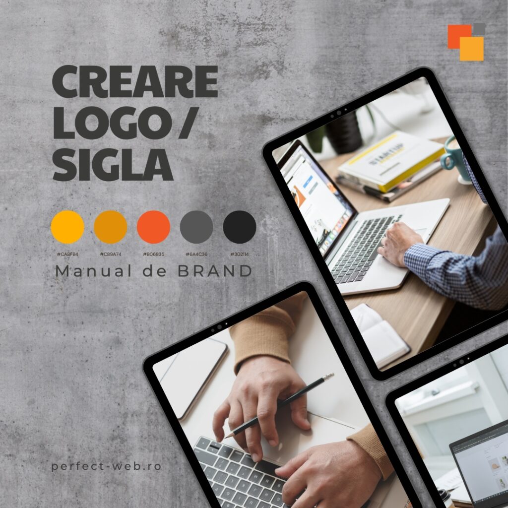 Creare Logo - Sigla cu perfect-web.ro
