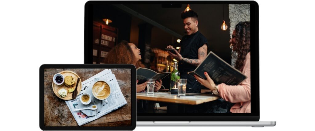 Grafica meniu cafenea cu perfect-web.ro