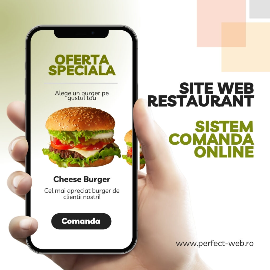 Site Web Restaurant cu perfect-web.ro